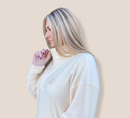 Womens 1/4 Zip Fleece - GGG Activewear
